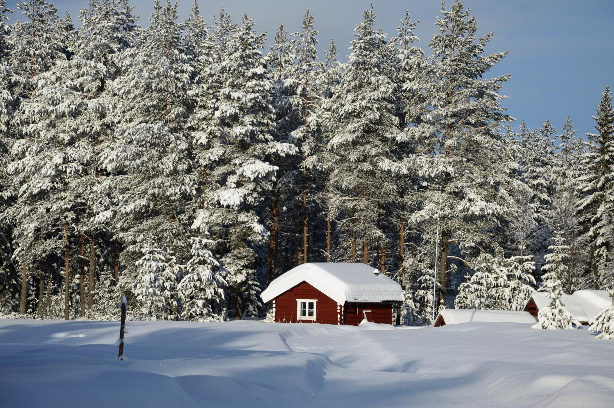 Hytte Anno 1721 Uten Internett, Strom, Vann - Men Med Rodmalt Utedo Ljørdal Exteriér fotografie