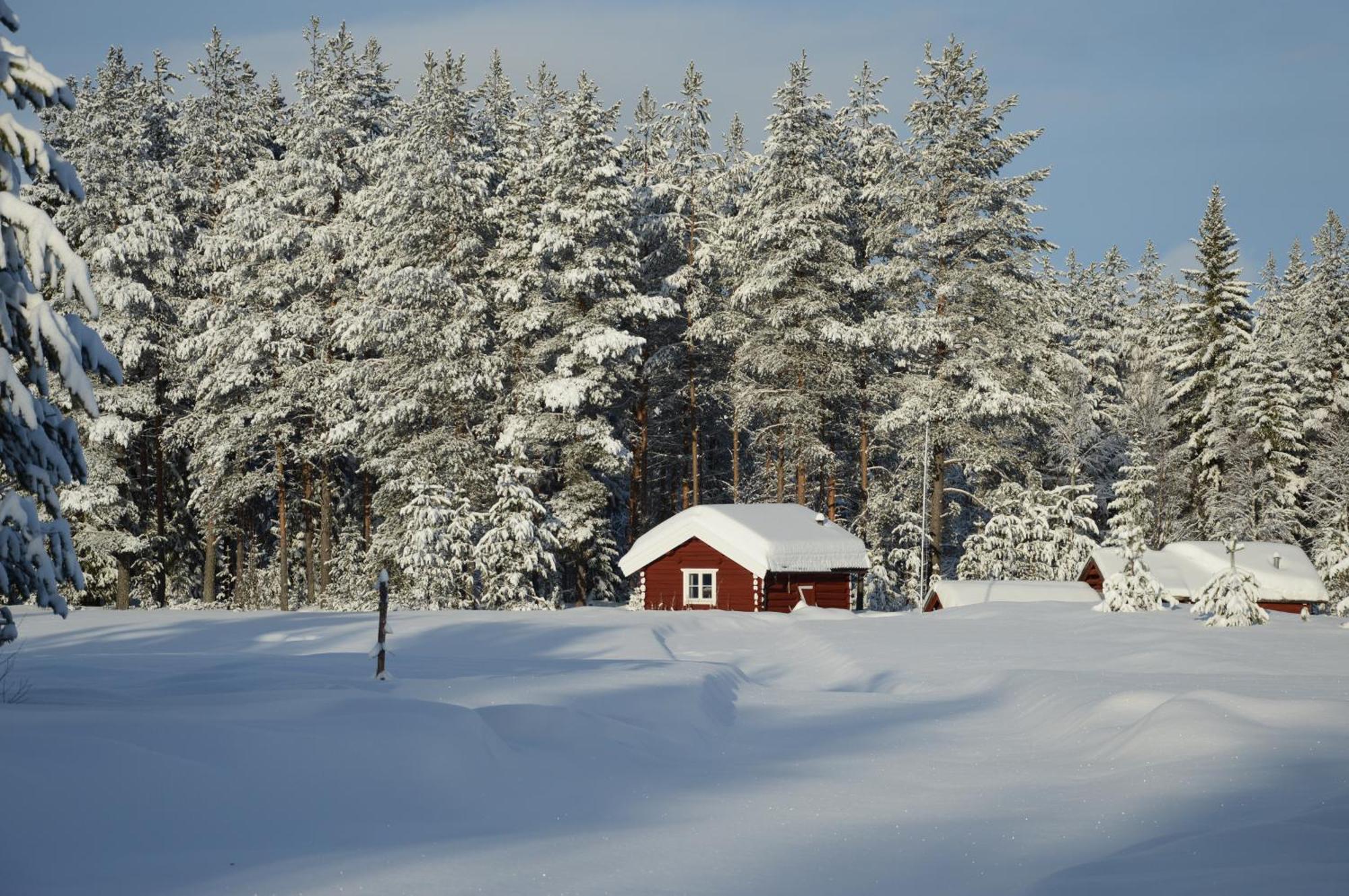 Hytte Anno 1721 Uten Internett, Strom, Vann - Men Med Rodmalt Utedo Ljørdal Exteriér fotografie